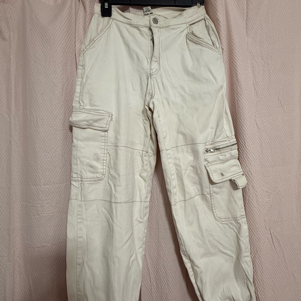 RACHEL PAIGE white cargo pants
